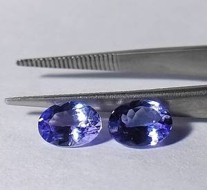 Pierre précieuse naturelle Tanzanite ovale taille moderne, pierre lâche étincelante pour la fabrication de bijoux, bagues, pendentifs et colliers - Product Image 4