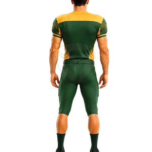 American Football Uniform Quick Dry <b>Athletic</b> Jersey with Durable Football Pants for Outdoor Sports Training and Tournament Games - Product Image 5