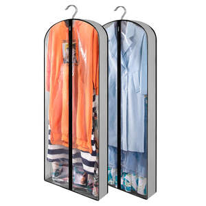 Sacs d'emballage pour t-shirts, sacs en plastique transparents pour vêtements, pochettes personnalisées avec impression, sacs à fermeture éclair pour l'emballage des vêtements - Product Image 2