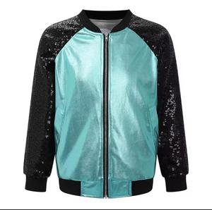 Blouson Bomber Varsity Doré pour Homme en Mélange de Laine, Col Montant, Fermeture Éclair, Style Décontracté pour l'Automne - Product Image 6