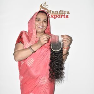 Extensions de cheveux humains ondulés 100 % naturels non traités, qualité HD 4x4, cuticules alignées, cheveux vierges vietnamiens, indiens et cambodgiens - Product Image 1