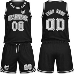 Pantalones Cortos de Baloncesto Personalizados para Hombres, Mujeres, Jóvenes y Niños, Uniforme de Baloncesto Universitario, Jersey de Práctica con Nombre, Número y Logotipo Impresos - Product Image 2