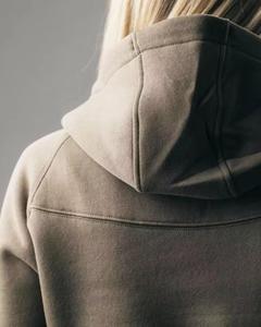 Service OEM, vente en gros, sweats à capuche pour hommes, hiver, impression numérique unie, couleur personnalisée, tissu polaire léger, respirant, séchage rapide - Product Image 5