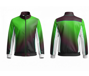 Chaqueta Personalizada con Cierre Completo y Opciones de Diseño Ilimitadas, Ropa Deportiva para Correr y Hacer Ejercicio, Cálida, Transpirable y de Secado Rápido |   Tallas Hombre Mujer Juvenil - Product Image 4