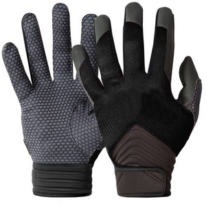 Gants de frappe en cuir bleu, ambidextres, respirants, fermeture auto-agrippante, unisexes, pour entraînement adulte - Product Image 2