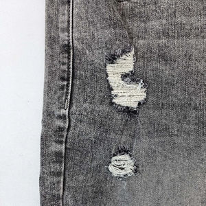 Shorts décontractés pour hommes grande taille, personnalisables avec logo, qualité supérieure, style urbain, effet délavé et usé - Product Image 3