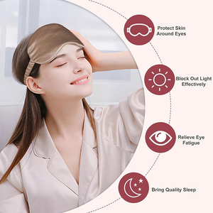 Premium Quality Deep Sleeping <b>Eye</b> <b>Masks</b> For Ladies 100 Pure Mulberry Silk <b>Eye</b> Covers 3D Steam <b>Eye</b> <b>Masks</b> - Product Image 3
