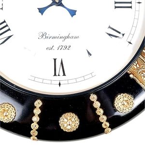 Handcrafted Wooden Wall <b>Clock</b> Decorative Vintage Style Silent Wall <b>Clock</b> for Living Room Bedroom Office Home Decor - Product Image 5