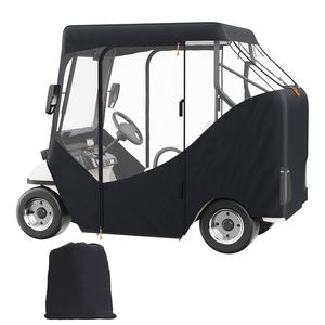 Copertura per Golf Cart a 2 Posti, Protezione Solare e Antipolvere in Poliestere per Club Car - Product Image 1