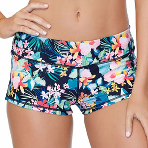 กางเกงว่ายน้ำเอวสูงสำหรับผู้หญิง ปี 2025 ระบายอากาศได้ดี เหมาะสำหรับฤดูร้อนและชายหาด รับสกรีนโลโก้ รุ่นใหม่ ทรงสปอร์ต ไซส์พลัส ใส่สบาย - Product Image 1