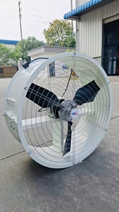 Ventilador Industrial Directo de Fábrica, 800mm, de Fibra de Vidrio, Montaje en Pared, Axial, con Rodamiento de Bolas, Eléctrico 220V/380V, OEM/ODM - Product Image 2