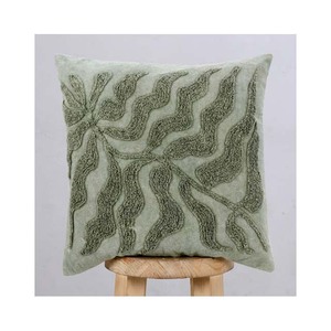 Funda de Cojín Cuadrada de Algodón y Lino con Patrón Geométrico a Cuadros, Hecha a Mano, Estilo Nórdico, Decorativa para el Hogar - Product Image 6