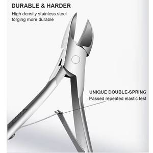 Professional Stainless Steel <b>Nail</b> Clipper Curved Sharp Blade Wide Jaw Opening for Finger and Feet Adult Simple Style <b>Nail</b> <b>Tool</b> - Product Image 3