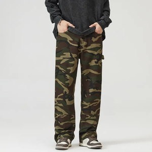 Pantalón Cargo de Algodón Ligero de Alta Calidad con Múltiples Bolsillos, Nuevo Diseño Informal para Invierno - Product Image 2