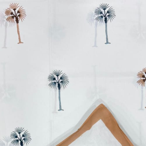 Jaipur Hand Block Printed Floral <b>King</b> <b>Size</b> Flat Bed Set 100% Cotton 200TC Soft Durable Breathable Home Hotel Use Wholesale - Product Image 3