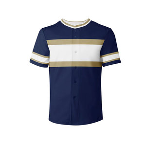 บริการ OEM เสื้อเบสบอลแขนสั้นพิมพ์ลาย ระบายอากาศได้ดี คุณภาพเยี่ยม พร้อมสีและขนาดตามสั่ง ขายส่งจากโรงงานปากีสถาน - Product Image 1