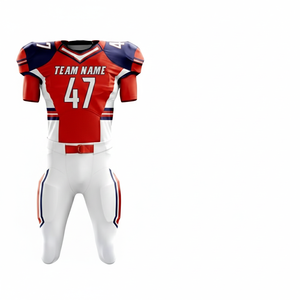Conjunto de Uniforme de Fútbol Americano Personalizado 2026, Unisex, Manga Corta, Jersey de Equipo con Logotipo Impreso, Personalización de Color, Fabricante OEM, Venta al Por Mayor - Product Image 2