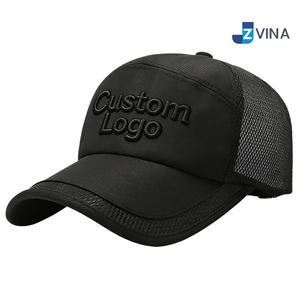 Custom Logo Mesh Trucker <b>Cap</b> Breathable Adjustable Unisex Baseball <b>Hat</b> Spring Summer Outdoor Casual - Product Image 2