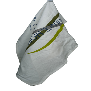 ผ้าเช็ดจานทำจากผ้าฝ้ายออร์แกนิค เป็นมิตรกับสิ่งแวดล้อม ใช้ซ้ำได้ สีขาวล้วน ผ้าเช็ดครัวแบบถุงใส่แป้ง ซับน้ำเร็ว แห้งไว ขายส่งจำนวนมาก - Product Image 4