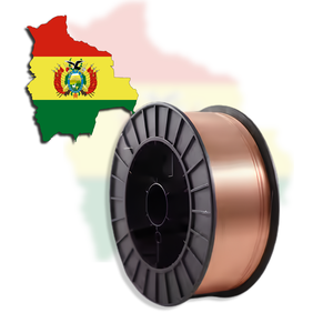 Alambre de soldadura MIG recubierto de cobre (AWS A5.18 ER70S-6) para el mercado boliviano: Soporte OEM ODM, empaque en bobina y tambor - Product Image 1