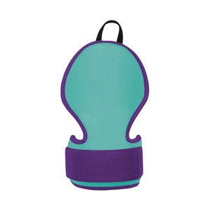 Purple Pu Leather Baseball Hand Guard Protective Sliding Mitt with Shockproof <b>Hook</b> & Loop Closure for Youth Adults Custom Design - Product Image 1