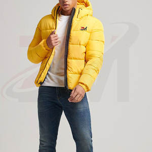 Chaqueta Acolchada para Hombre de Manga Larga, Nueva Llegada de Fábrica, Chaqueta Acolchada Personalizada al por Mayor - Product Image 2