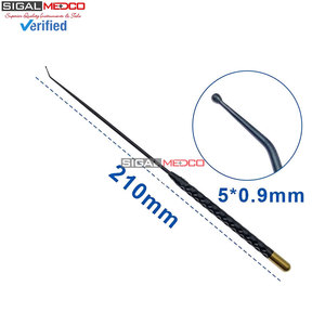 Micro-couteaux à visage de goutte d'eau pour micro-anastomose, 3x0,9mm, en acier inoxydable, instrument chirurgical manuel, certifié CE - Product Image 4