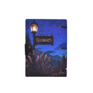 <b>A5</b> Cardboard Cover <b>Notebook</b> with Metal Lock 200 Pages Handmade Paper | Journal Vintage Fantasy Design Diary Sketchbook Gift - Product Image 2