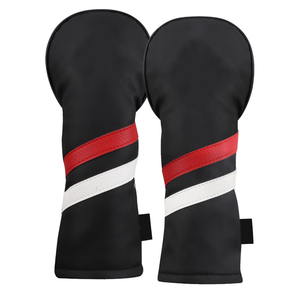 Fabrication professionnelle de housses de club de golf personnalisées brodées, produit tendance, housses de club de golf en cuir imperméables - Product Image 1