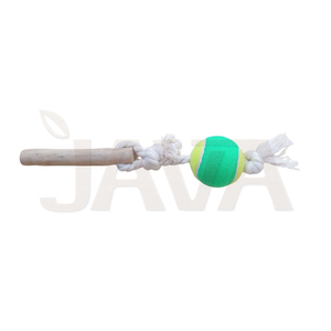 Balle à mâcher écologique pour chien, jouet à mâcher durable en bois de café pour animaux de compagnie S - Product Image 1