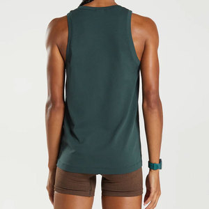 Camiseta sin mangas de algodón de alta calidad, color personalizado, mejor diseño, tallas grandes para mujer - Product Image 2