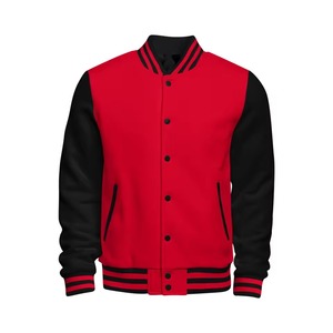 Custom <b>Summer</b> High Quality Cotton Varsity Jacket College Baseball Letterman Hooded Waterproof Breathable for Men - Product Image 4