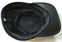 Reproducción de Gorra de Caballería Francesa Kepi, Bordado Blanco y Dorado, Todas las Tallas, Gorras Bummers
