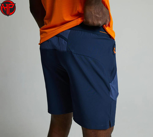 Wholesale Custom Double-Layered Lightweight <b>Compression</b> Windbreaker <b>Shorts</b> Quick Dry Breathable Active Wear <b>Shorts</b> - Product Image 4