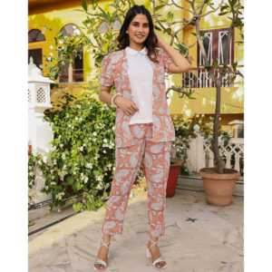 Ensemble coordonné orange fauve taille XS - Product Image 4