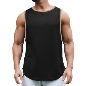 tank Top High Quality Sustainable Quick Dry <b>Machine</b> Wash Summer Wholesale Collection Men tank Top - Product Image 3