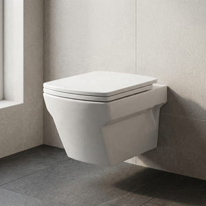 Luxurious Wall Hung Toilet High Pressure Rimless <b>Ceramic</b> WC <b>Pan</b> Modern Wall Mounted Bathroom Sanitary Ware - Product Image 2