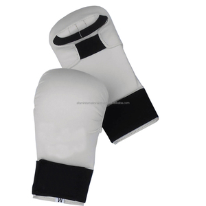 Venta caliente Fold Back Finger Karate Mitts para la venta Calidad Premium Mano completa Seguridad Karate Mitts Logotipo personalizado - Product Image 3