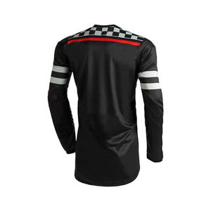 Jersey de Carreras Cortavientos Estampado de Secado Rápido, 100% Poliéster, Manga Larga, Sublimado, Transpirable, para Motocross, Precios al por Mayor - Product Image 2