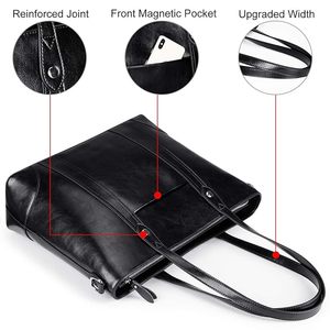 Bolso de Mujer de Cuero Genuino, Económico y Elegante, para Oficina, Trabajo, Viajes y Uso Diario - Product Image 6