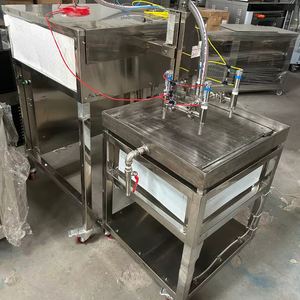 New 4 Nozzle Fully Automatic Android Controlled Gas/Electric 50kg/h Jalebi Making Frying <b>Machine</b> 304 Stainless Steel - Product Image 1