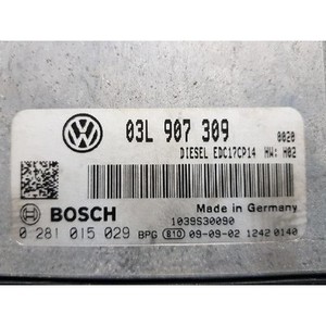 โมดูลควบคุมเครื่องยนต์ Passat ปี 2010-2015 มือสอง ของแท้ รหัส 03L907309 - Product Image 2
