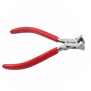 Cortador de extremos/cortador superior con logotipo personalizado, 115 mm, sin resorte, mango de PVC y borde de corte afilado, alicates para cortar alambre para joyería, 5 pulgadas, OEM - Product Image 5