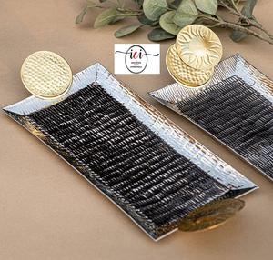 Bandejas Metálicas para Servir Alimentos y Chocolate, Vajilla Más Vendida, Utensilios de Cocina para el Hogar, Bandejas de la India - Product Image 6