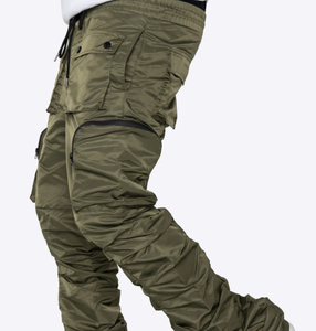 Unisex Premium Quality Casual Winter Cargo Pants Baggy Quick Dry Polyester/Nylon Windproof Breathable Eco-Friendly Anti-Wrinkle - Product Image 4