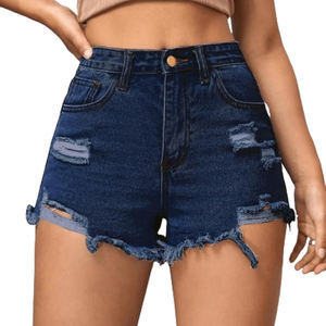 Pantalones Cortos de Mezclilla Casuales de Moda para Mujer, Tallas Grandes, Estilo Urbano, Ajustados, para Trabajo, Venta al por Mayor 2026 - Product Image 3