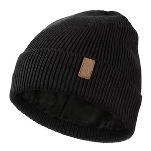 Wholesale Personalized Adult Winter <b>Beanies</b> OEM Custom Logo Wool Blend Fisherman Knit Ribbed Cuff Breathable <b>Waterproof</b> Daily - Product Image 6