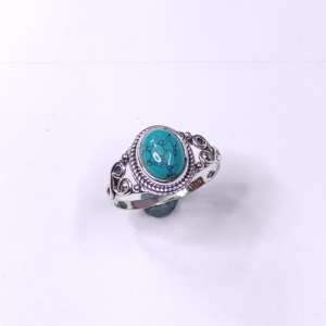 แหวนเงินแท้ 925 ประดับพลอยธรรมชาติ แหวนทำมือ ดีไซน์โดดเด่น ราคาขายส่ง ของขวัญเครื่องประดับสำหรับผู้หญิง - Product Image 4