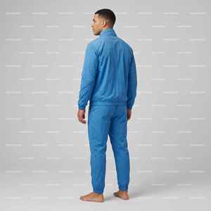 Survêtement coupe-vent en nylon personnalisé pour hommes, coupe-vent unisexe pour hommes - Product Image 3