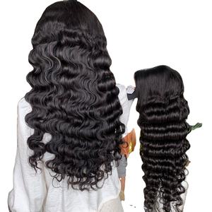 Extensiones de Cabello Remy Vietnamita Súper Doble Trama, Cutícula Completa Alineada, Liso Sedoso, Tejido a Máquina, Precio al por Mayor - Product Image 1